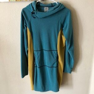 Melanzana Dress Blue/Gold *FLAW*